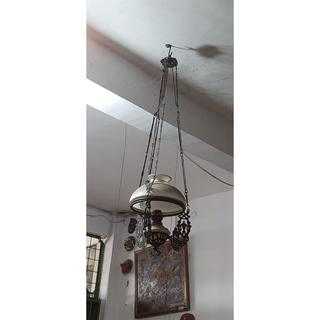 Lampu Gantung  Ukuran 28 cm Itali Rantai Double Motif Piala Original