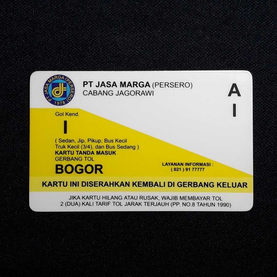 Kartu Koleksi : Akses Toll - Bogor