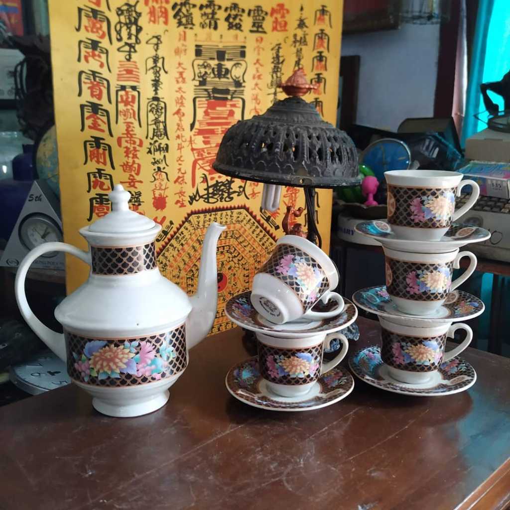 Teko Keramik China Vintage