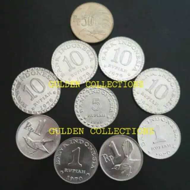 Paket mahar 99 rupiah koin uang kuno mahar pernikahan