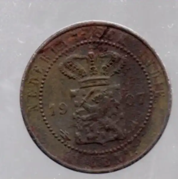 A88 Netherlandsch Indies 1 Cent Tahun 1807 Bekas Pakai Sesuai gambar