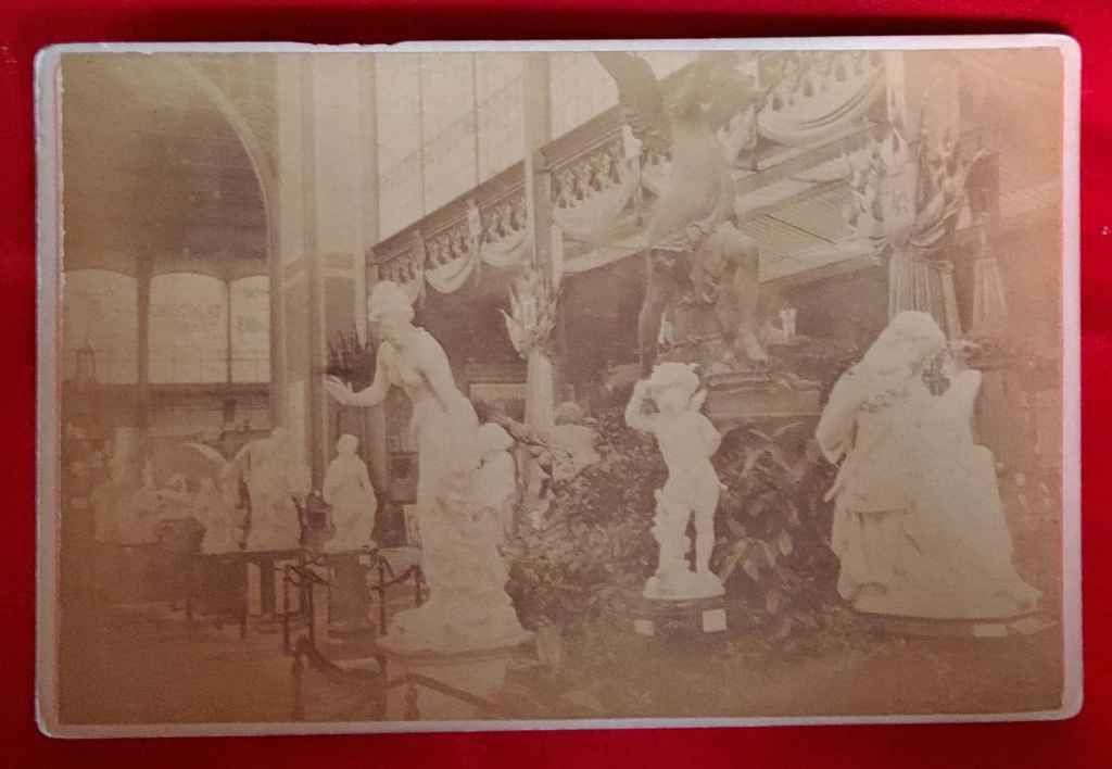 Foto Antik / Foto Kuno ; estimasi tahun 1870-an; ukuran 16.4cm x 10.8cm "Section Italianne" 0040