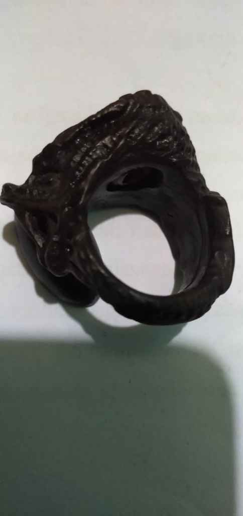Cincin Kayu Motif Naga [ Kayu Nagasari ]