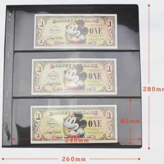 Refill uang pmg perangko mingt hitam lebar 3 baris bijian eceran