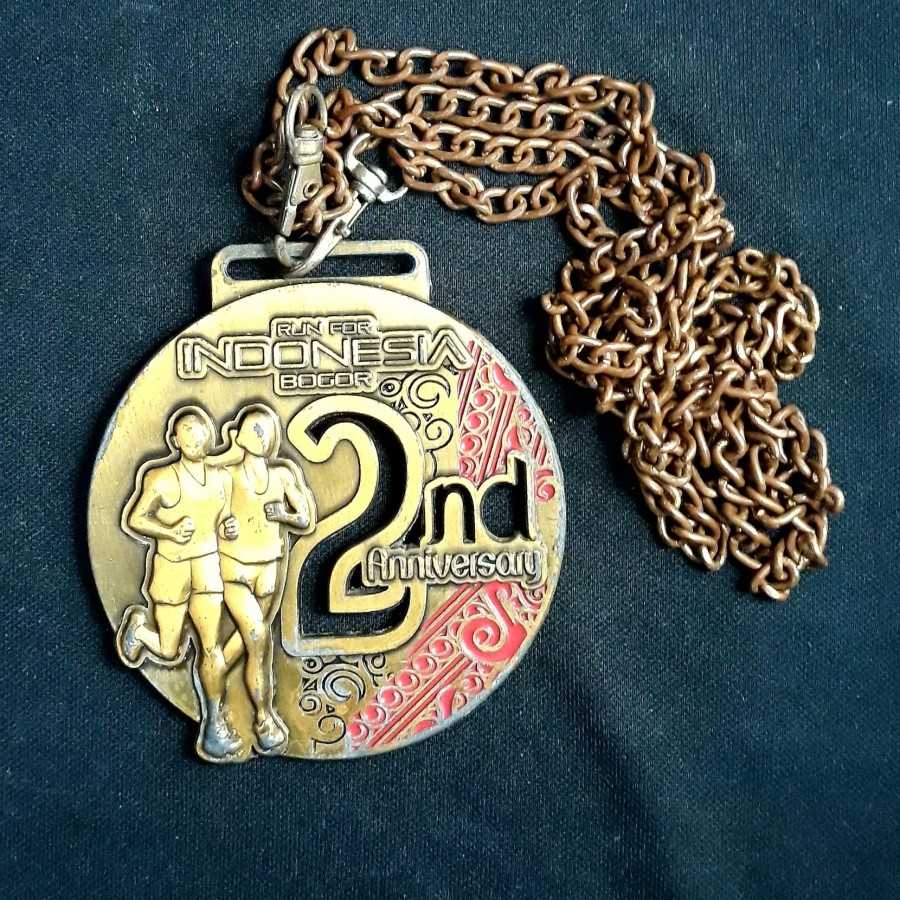 Medali Run For Indonesia Bogor 2nd Anniversary - Kawan Lari 2018