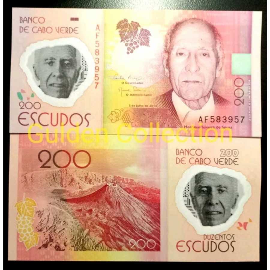 Cabo Verde 200 Escudos Polymer UNC