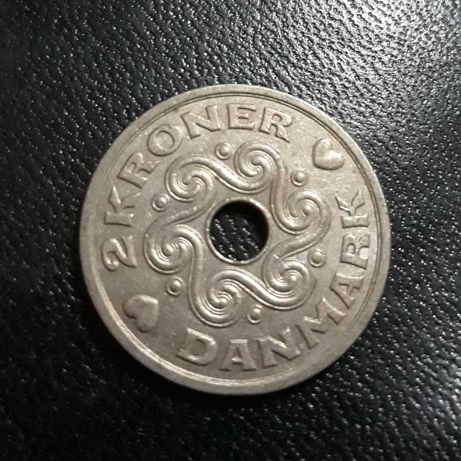 Denmark - 2 Kroner 1994 : Koin / Asing / Kuno