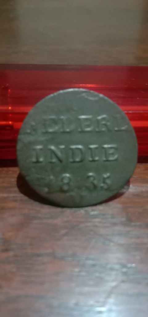 Koin 1 cent nederlandsch indie tahun 1835 v temuan sungaikode 004