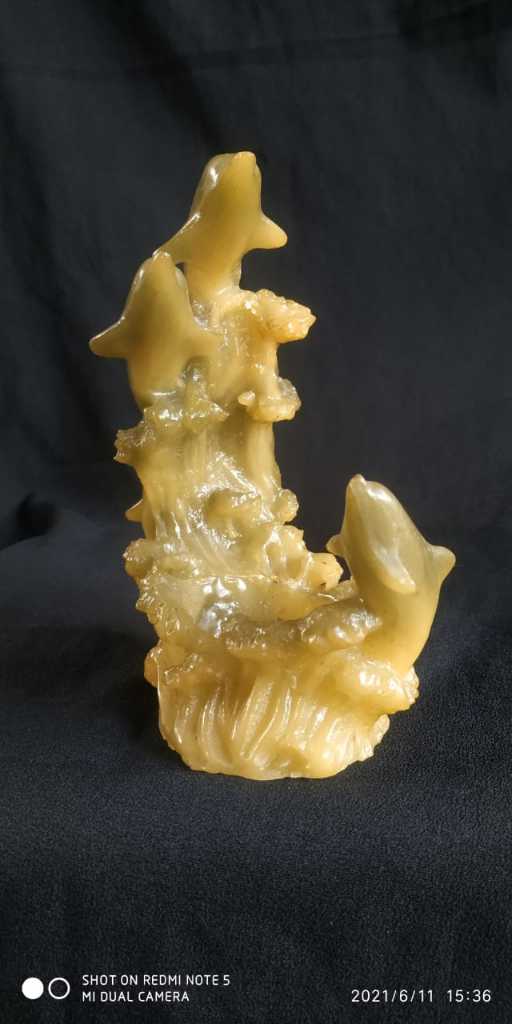 Asbak Lumba Lumba Fiber