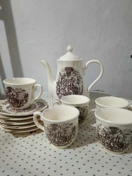 tea set mukura komplit