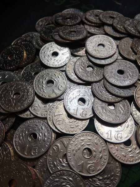 A1082 Per 1 Keping 1 Cent Ned Indie Tahun 1938 Sudah Dibersihkan Bagus