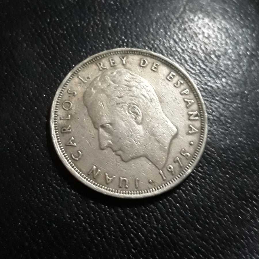 Spanyol ( Spain ) - 25 Pesetas 1975 ( 77 ) : Koin / Asing / Kuno