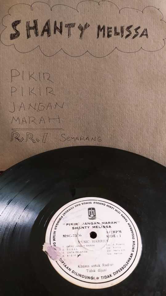 Piringan Hitam Shanty Melissa - Pikir Pikir Jangan Marah