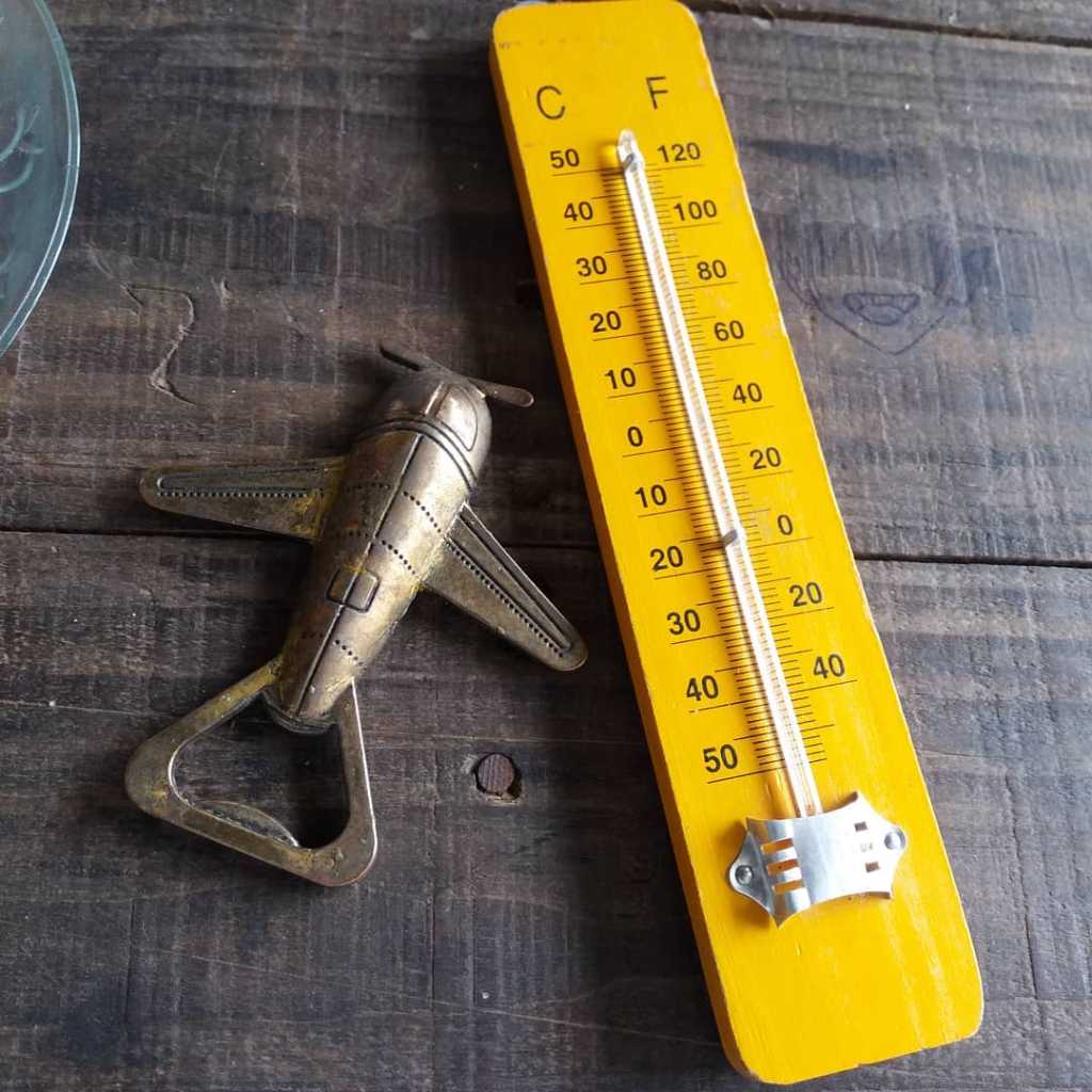 Thermometer fungsi dan bukaan botol kuningan Semua 150 rb