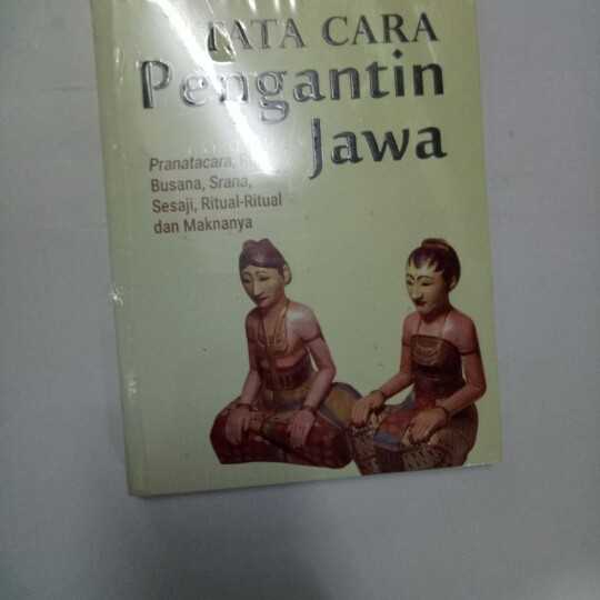 Tata cara pengantin jawa