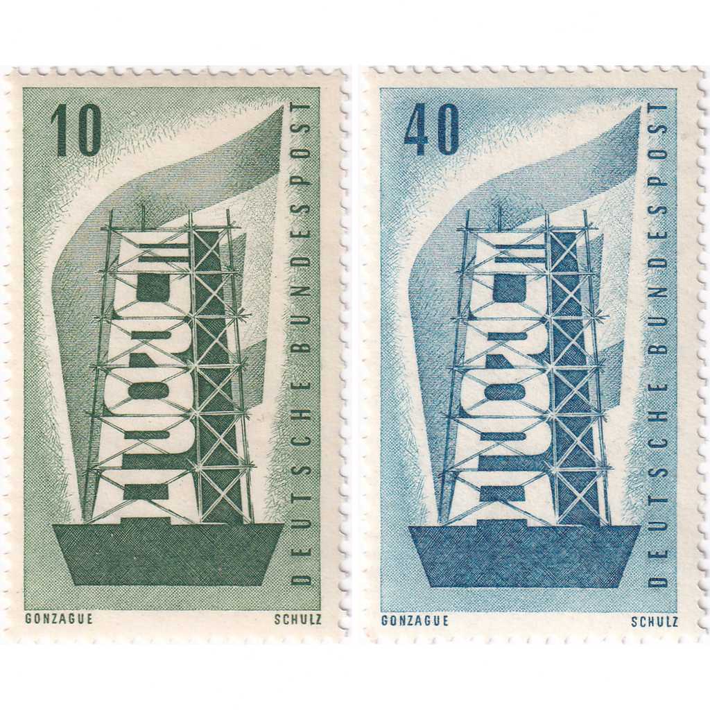 Prangko Germany 1956 - EUROPA Stamps