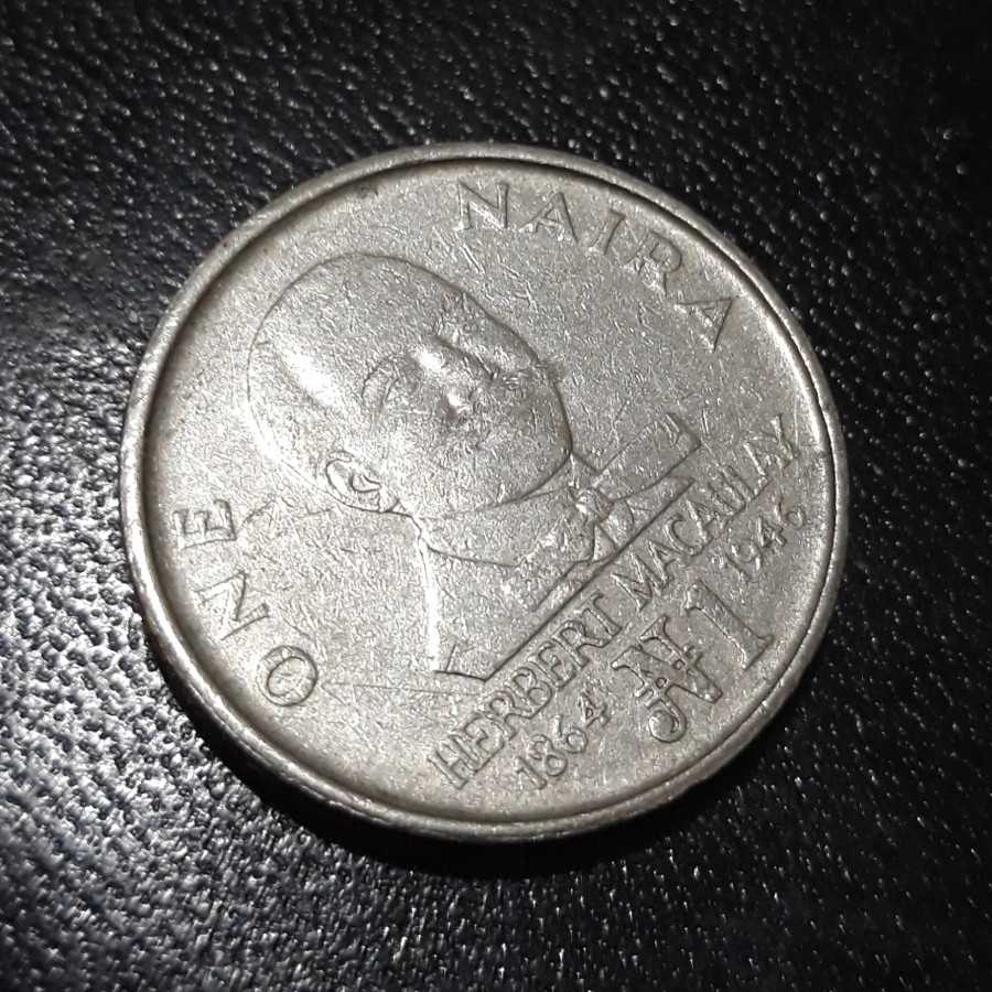 Nigeria - 1 Naira 1991 : Koin / Asing / Kuno