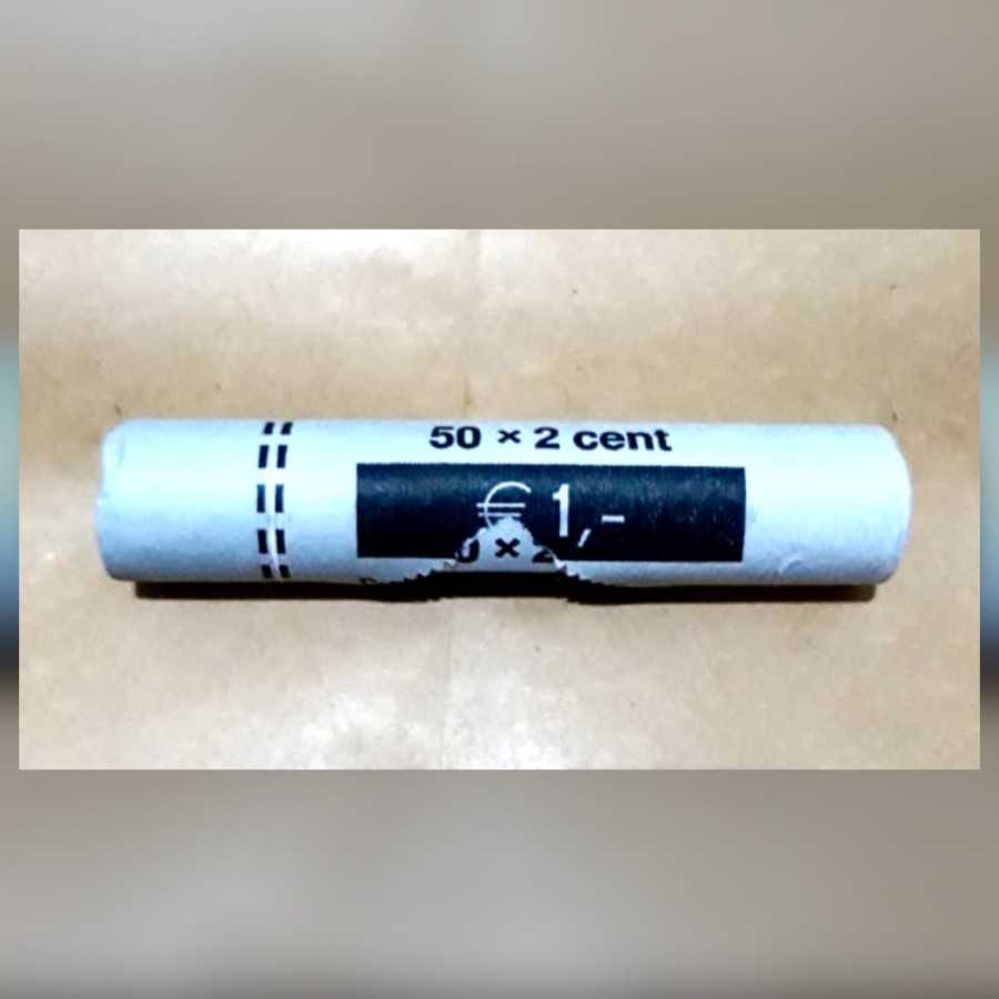 Belanda (Netherlands : Europian Union) - 1 roll 2 cents 2001