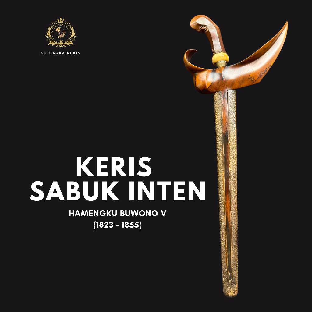 Keris Sabuk Inten HB V Garap Dalam Kraton
