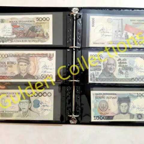 Album Koleksi Uang Kuno Untuk Kertas Bisa Di Refil !!! - tanpa refill