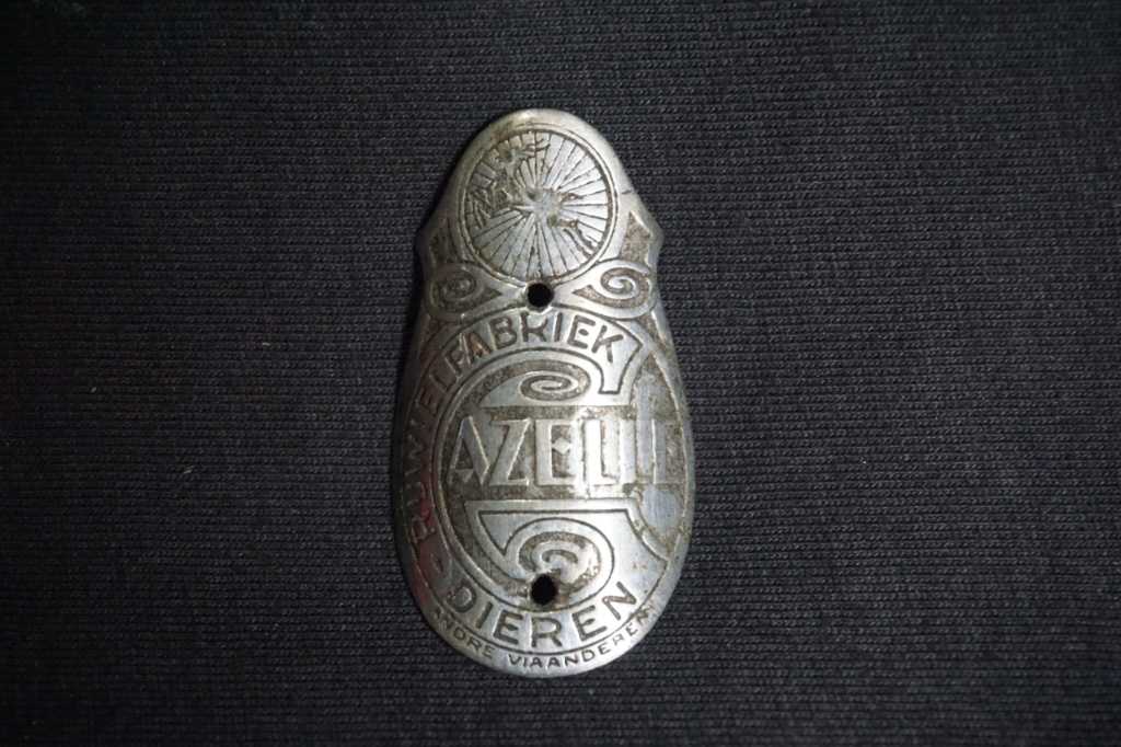 Emblem Plat Sepeda Ontel Merk Gazelle