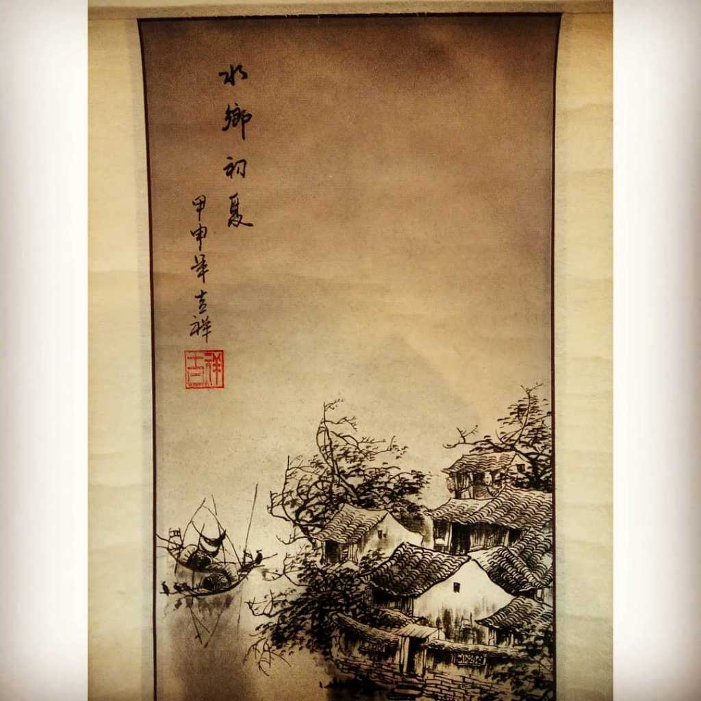 Souvenir dari negara China Bahan karton tebal..