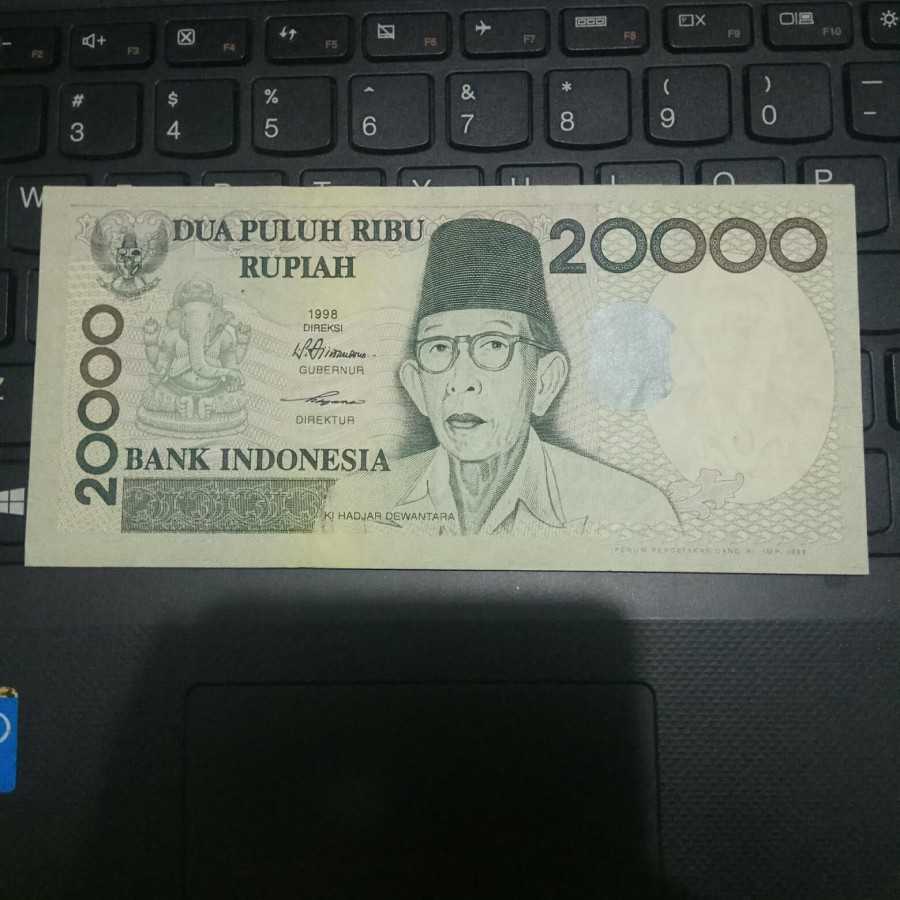 uang kuno 20000 Ki hadjar Dewantara