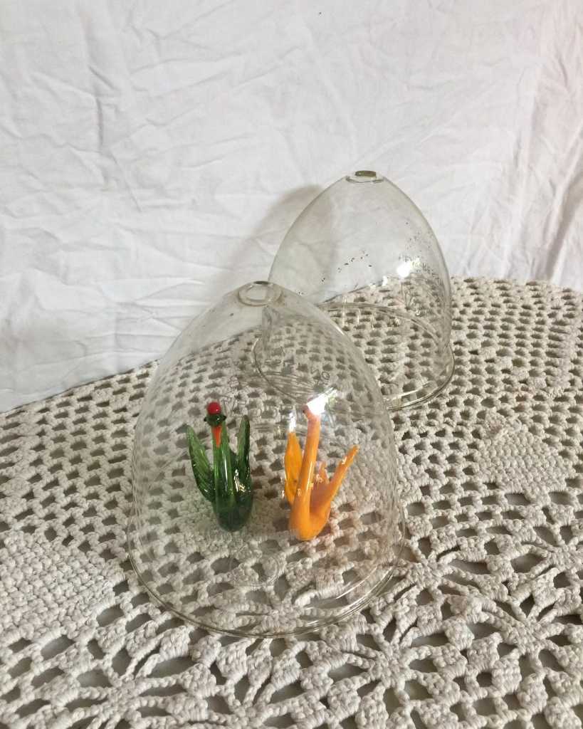 Kap lampu transparan