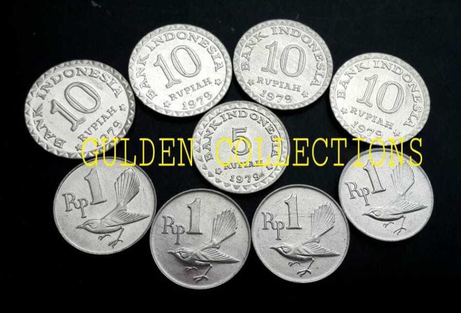 Paket uang kuno 49 rupiah koin mahar pernikahan