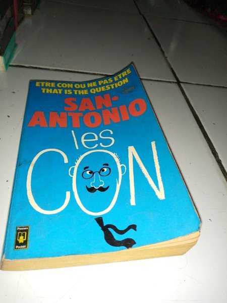 Novel Luar CEUVRES DE SAN ANTONIO By Les Con Printed in Germany Tahun 1973