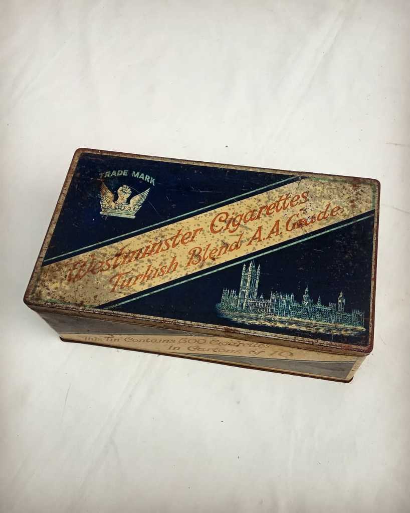 Kotak cerutu Vintage