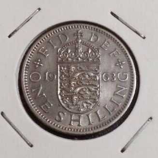Britania Raya (Great Britain) - 1 Shilling 1963 KM904 : Koin / Asing