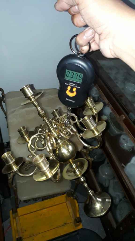 Tempat lilin cabang 7 lawas