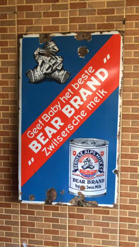 Iklan enamel bear brand original