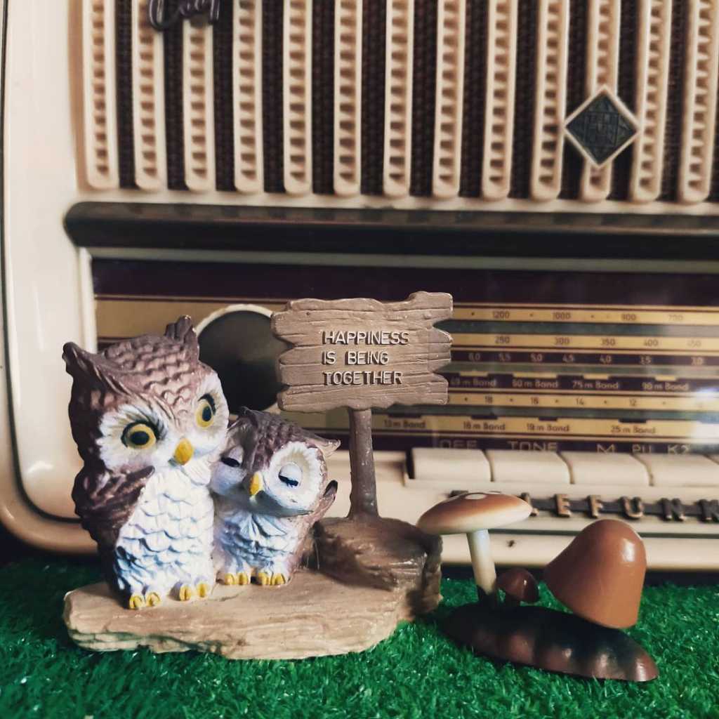 Patung Plastik Vintage