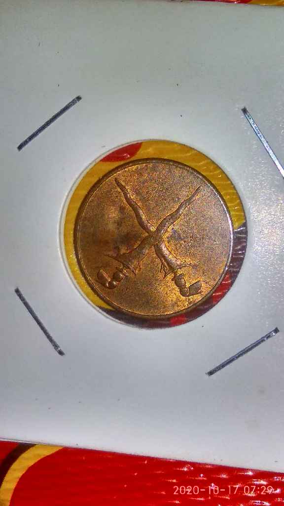 Koin 1cent Malaya and British Borneo 1962