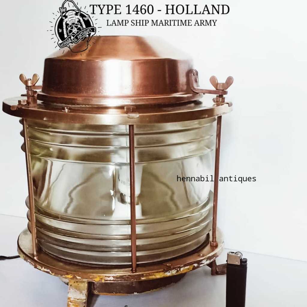 Lampu kapal navigasi army ROTTERDAM - HOLLAND