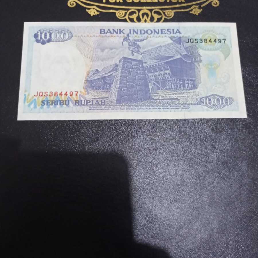 uang kuno 1000 lompat batu layak koleksi