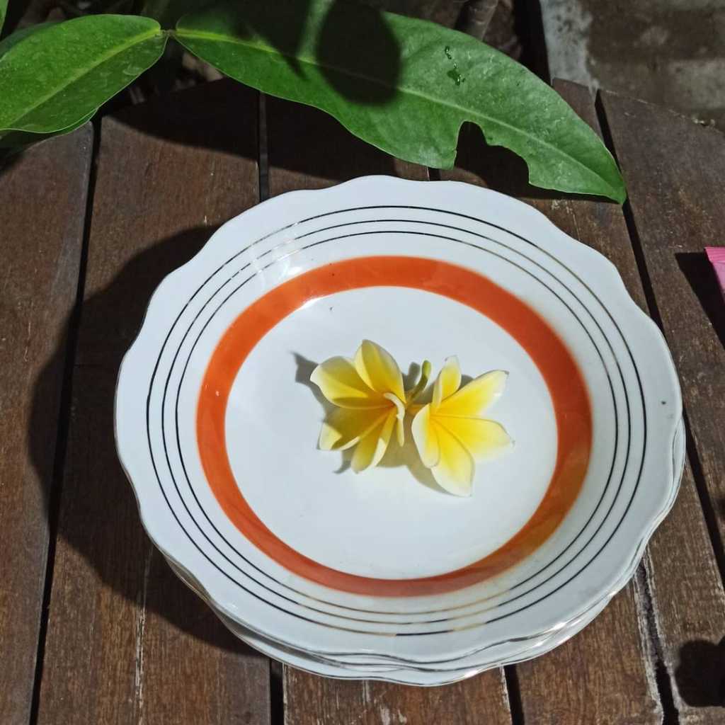 Piring Keramik Vintage