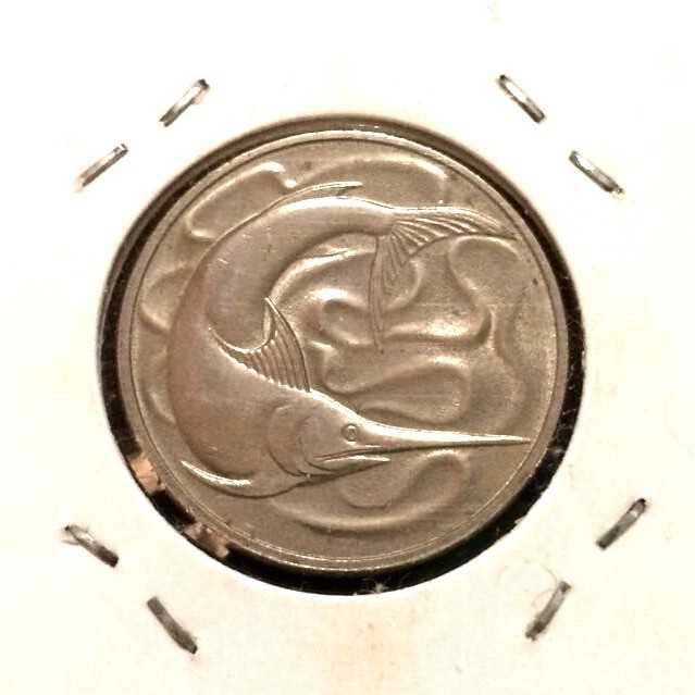 Singapura ( Singapore ) - 20 Cents 1977 : Koin / Asing / Kuno