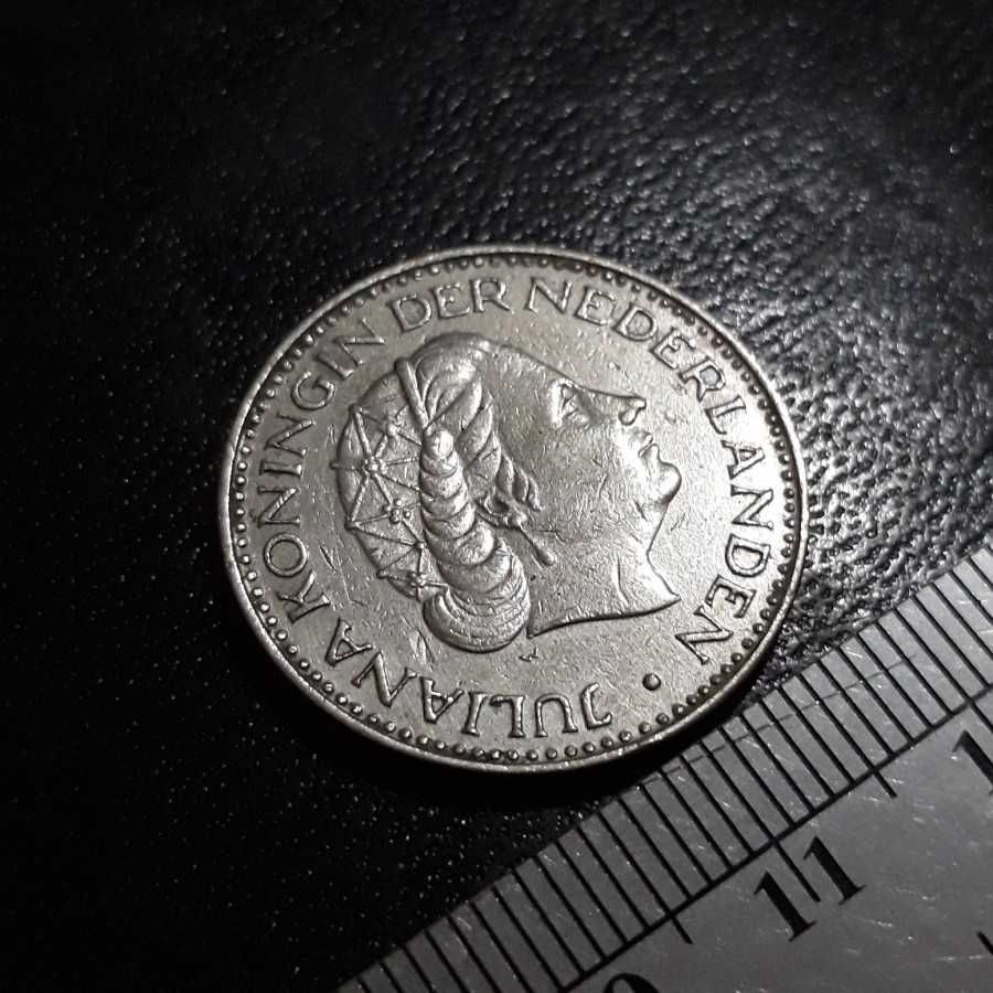 Belanda ( Netherlands ) - 1 Gulden 1968 : Koin / Asing / Kuno