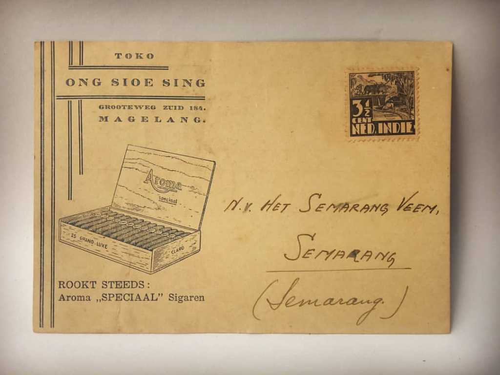 Kartu pos lawas Era Ned Indie