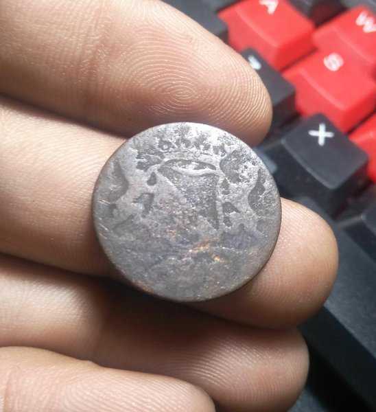 A 1763 Koin VOC Ultrech Duit Tahun 1788 Kondisi Bekas Pakai Sesuai Gambar