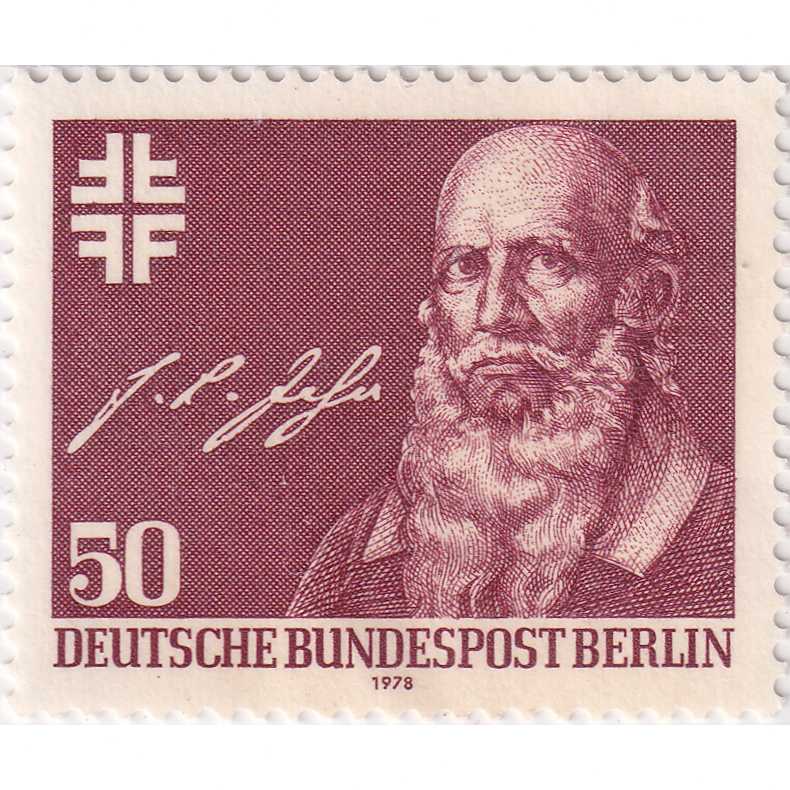 Prangko Berlin 1978 - The 200th Anniversary of the Birth of Friedrich Ludwig Jahn