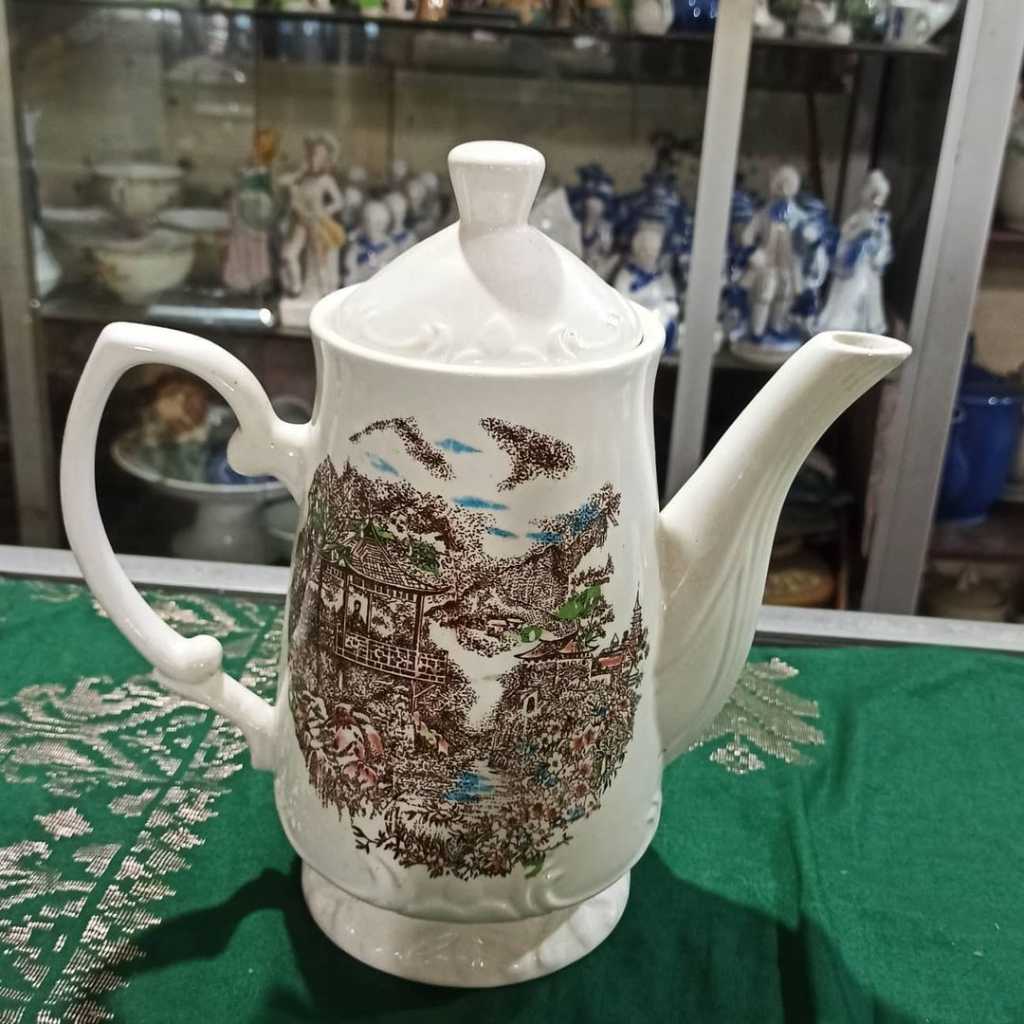 Teko Keramik Jepang Vintage