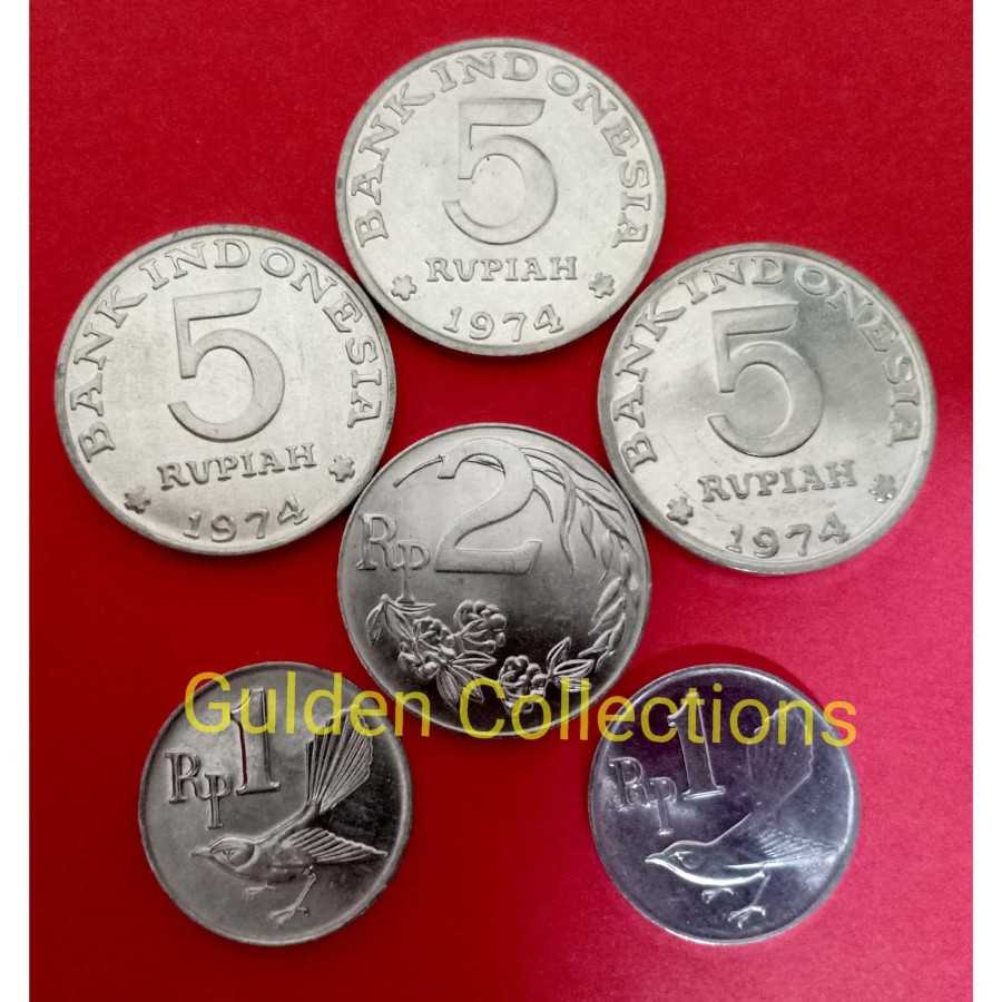 Paket mahar 19 rupiah koin uang kuno mahar pernikahan 555211 kbb