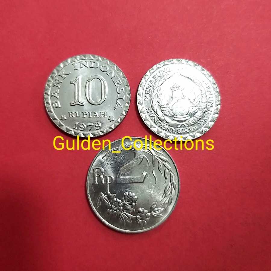 Paket Mahar 22 rupiah koin uang kuno mahar pernikahan D