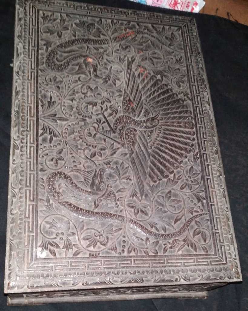 Tempat Perhiasan Kayu Vintage