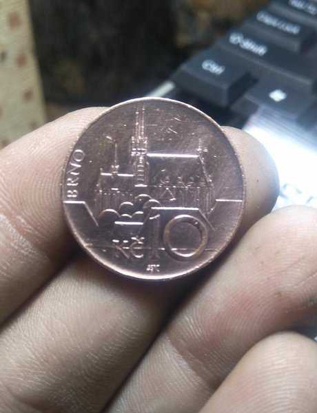 A 1788 Koin Kuno 10 Ck Republika Czeko 2010 Bekas Pakai Kondisi Sesuai Gambar