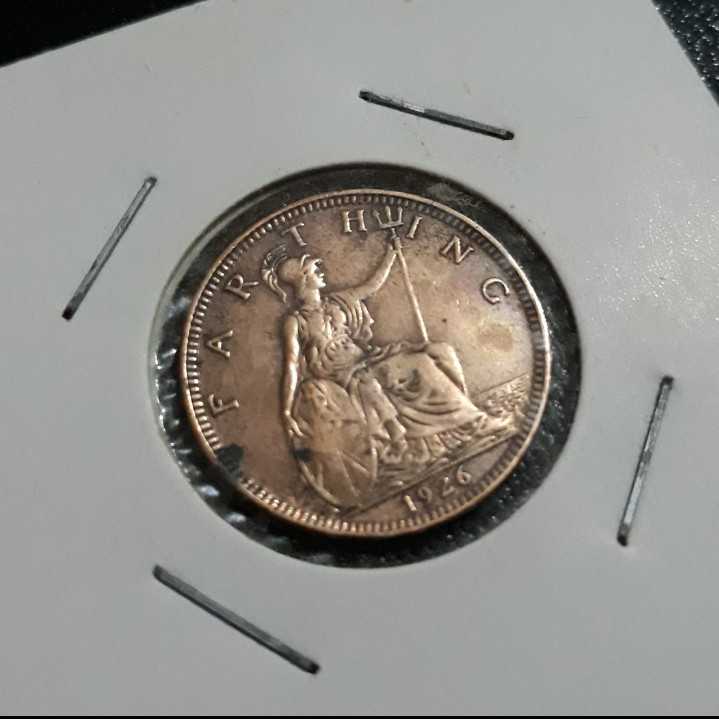 Britania Raya ( Great Britain ) - Farthing 1926 : Koin / Asing / Kuno